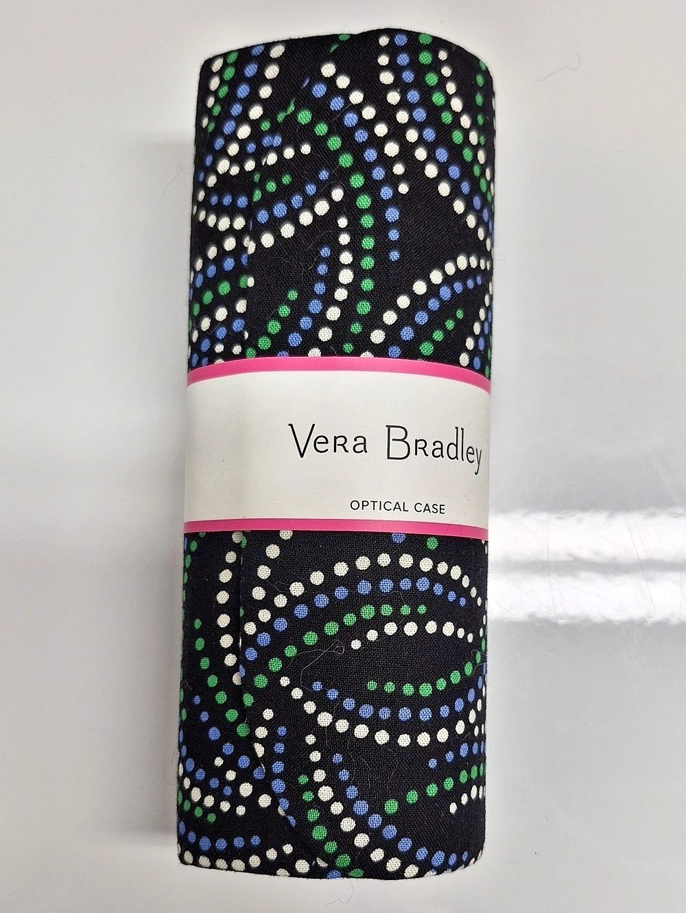 Vera Bradley Optical Case Paisley Dot Pattern